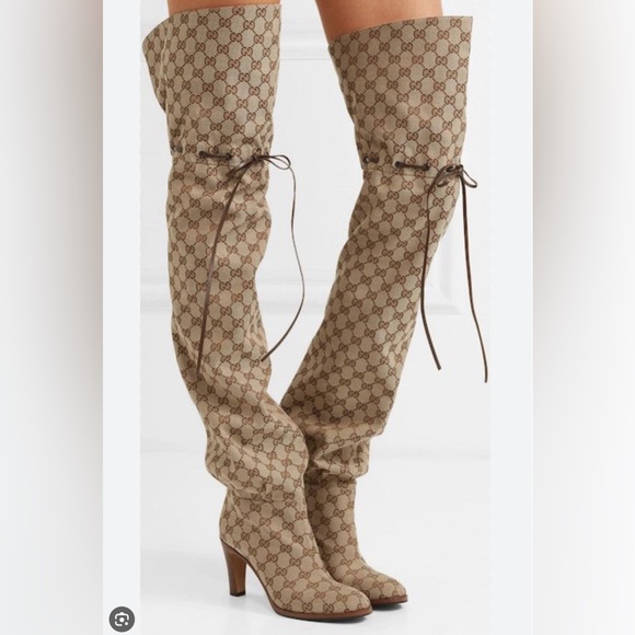 Gucci Canvas boots - Picture 6 of 9